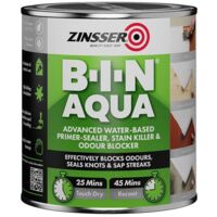 Zinsser Primer And Sealer 500ml B-I-N Aqua For Odours Stains etc ZINBINA500