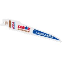 LENOX 20556676RC LumberWolf Reciprocating Saw Blade 152x 11 x 1.3mm 6 TPI Pack 5