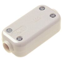 Dencon 2 Terminal Fixed Connector 5A White for Wiring