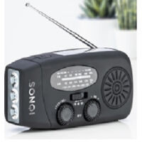 Status Wind-Up 2-Band Emergency Radio with AM/FM Reception, Wind-Up Power, 1-Pack
