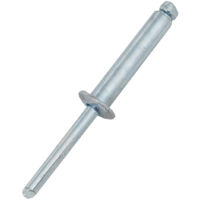 Jrp Riveting Products 4.8 x 20mm Steel Dome Head - Box of 350