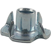 Unifix Class 4 4-Pronged Tee Nuts BZP - M6 x 15.5