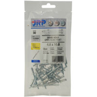 Jrp Riveting Products 4.0 x 16mm Dome Head Rivets -