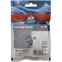 Jcp Fixings Metalfix Stitching Screws 16mm Washer