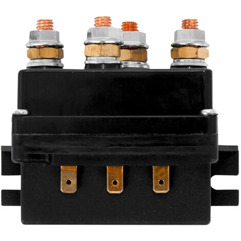 12-V-Windenmagnet, robust. Flachstecker. Anker, Ankerwinde, Gypsy-Winde, Marinewinde wasserdicht.