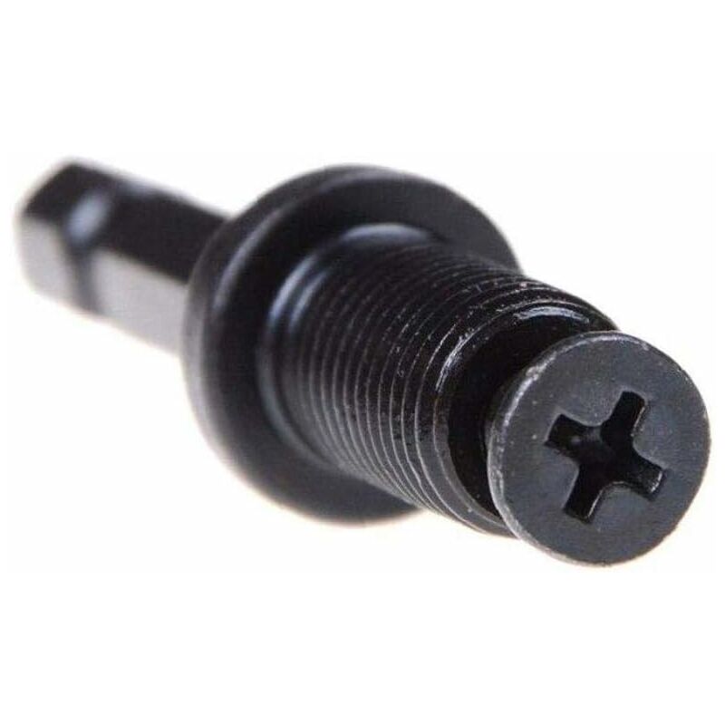 Saipor Mandrin sans clé à changement rapide de 1,5 à 13 mm - Convertisseur de mandrin de perceuse manuelle à filetage 1/2-20UNF - Adaptateur de changement rapide pour visseuses à percussion