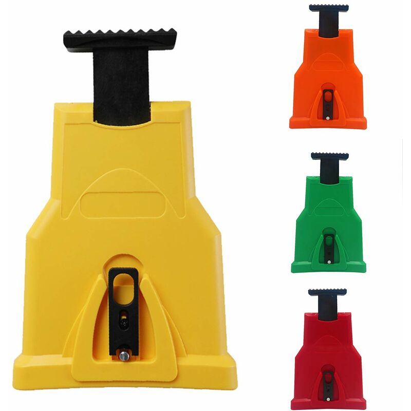 Affûteur De Chaîne Tronçonneuse YYTECH - Portable Avec 6 Pierres - Universel Pour Guides Plats 14-20 Pouces