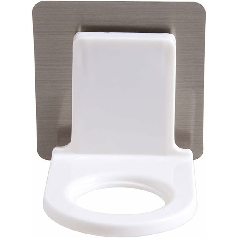 ZORQ Support De Bombe Aérosol,Crochets Muraux Pour Shampoing Et Gel Douche | Crochet De Lotion De Bain Sans Poinçon, Crochet De Porte-Bouteille De Distributeur De Shampoing Pour Toilettes, Salle De