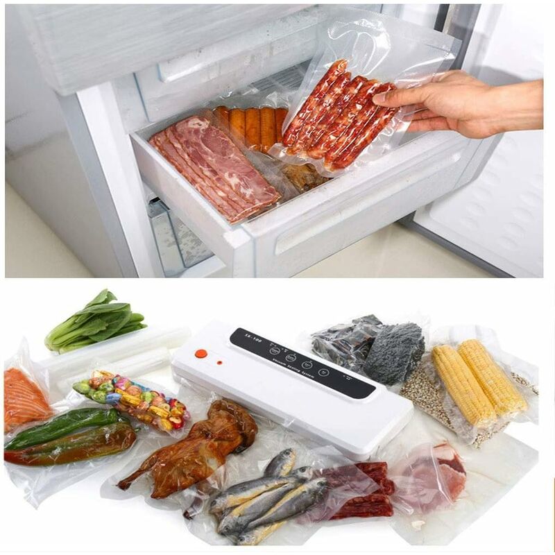 50 Sacs De Conservation Sous Vide 17x25 Cm - Étanches, Pour Aliments - Idéal Viande, Légumes, Repas Préparés