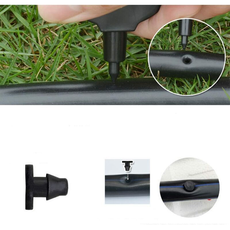 Bouchons Fin De Ligne GARDENA 13 Mm - Lot De 4 | Pour Système D'Arrosage Et Goutte-à-Goutte