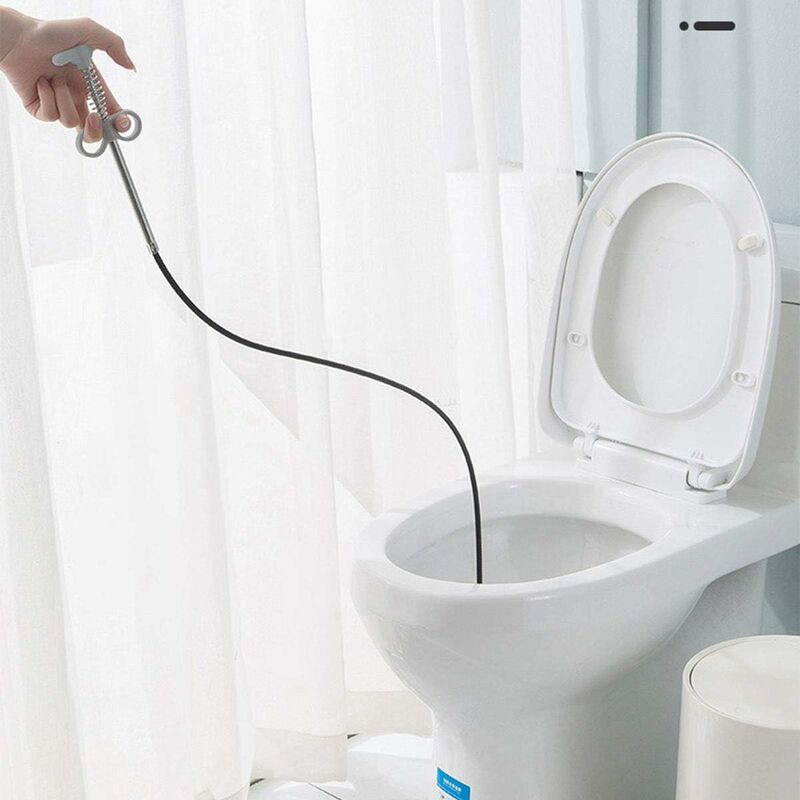 Lot De 12 Outils De Débouchage De Canalisations, 50 Cm, 49,8 X 0,95 X 0