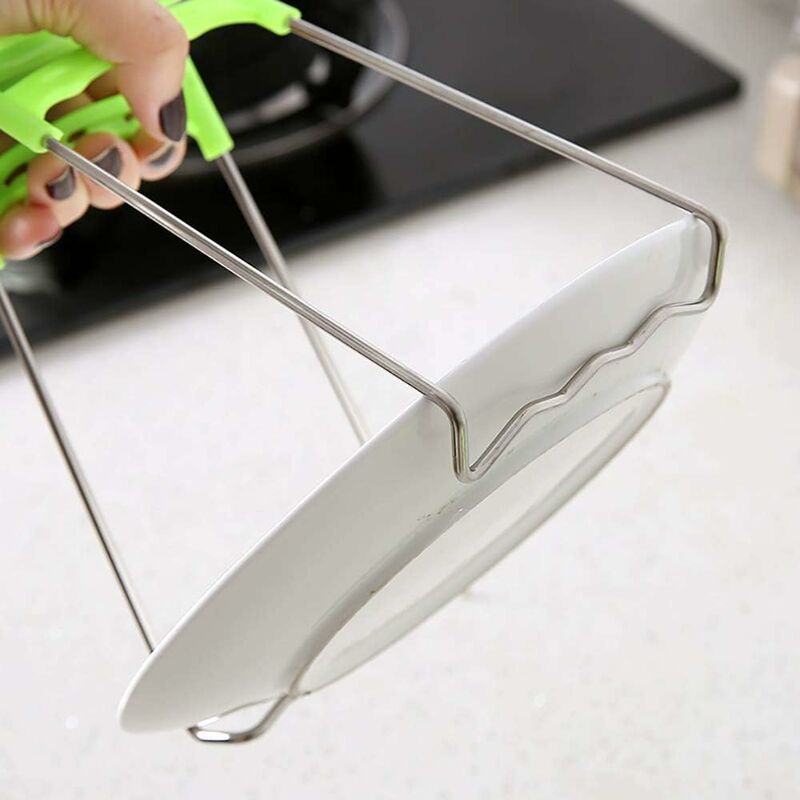 Lot De 2 Pinces Multi-fonctions Anti-brûlure Pour Bol - Pince Anti