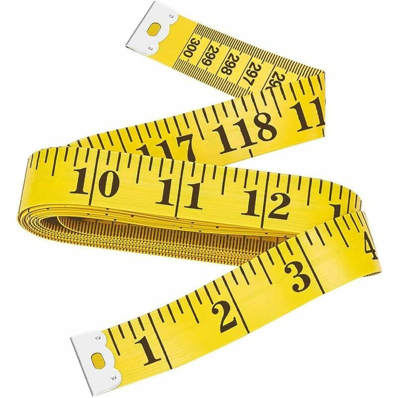 300cm Anti étirement personnalisé vêtement Logo ruban à mesurer