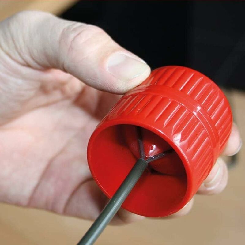 Ébavureur Manuel Pour Tuyaux PE/PP - Diamètres 20 à 63 Mm, Lame Inox, Poignée Confortable - 11