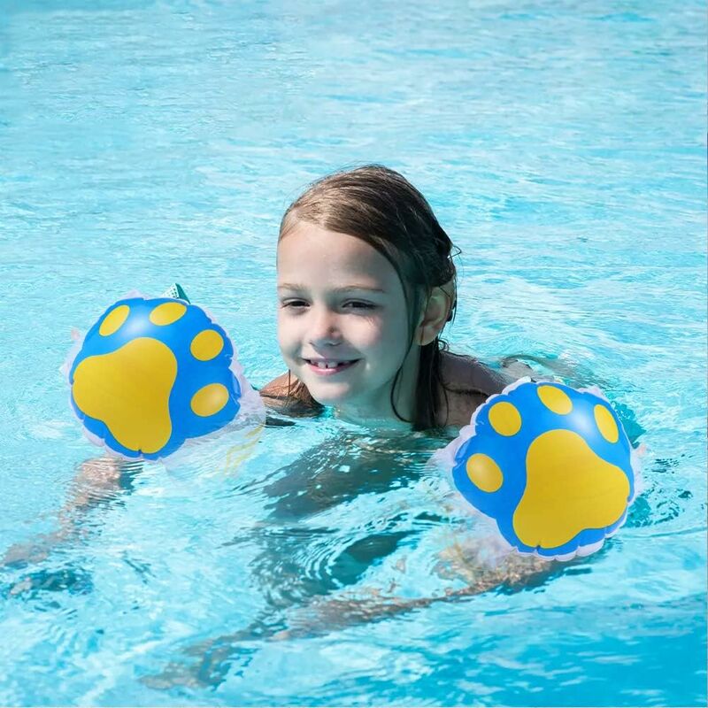Brassard gonflable, Flotteurs de piscine Brassards pour enfant de 3 à 6  ans, Brassards de natation de dessin animé Aide à la natation pour bébé