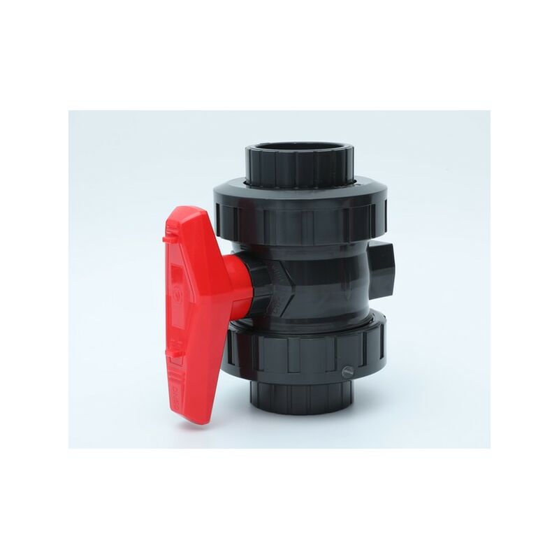 Bouchon Plastique tubes PVC Diam ext. 90 Ht. 36,0 mm - PE rouge