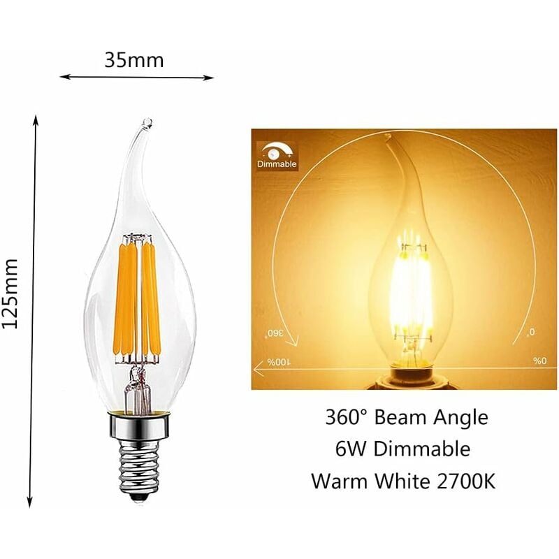 ALASON Ampoule LED G4, Ampoule LED G4 6W, AC/DC 12V, 600LM, Blanc chaud  3000K, Lampe à économie d'énergie sans scintillement, peut remplacer  l'ampoule
