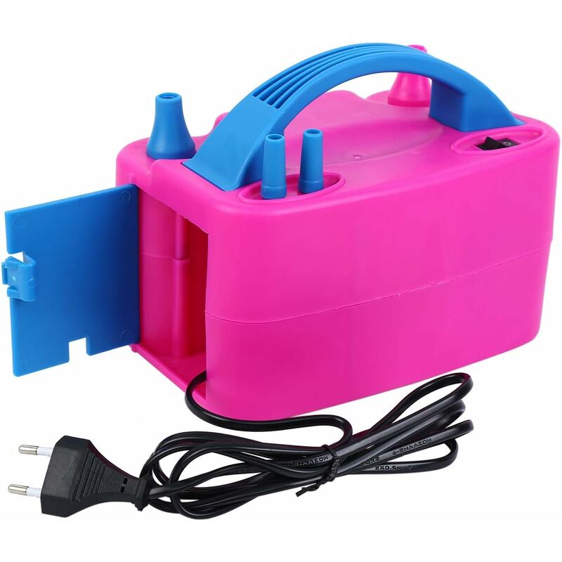 Pompe à Ballons électrique 700W Double Buse - Gonfleur Portable Pour Fêtes (220-240V, Norme Européenne)
