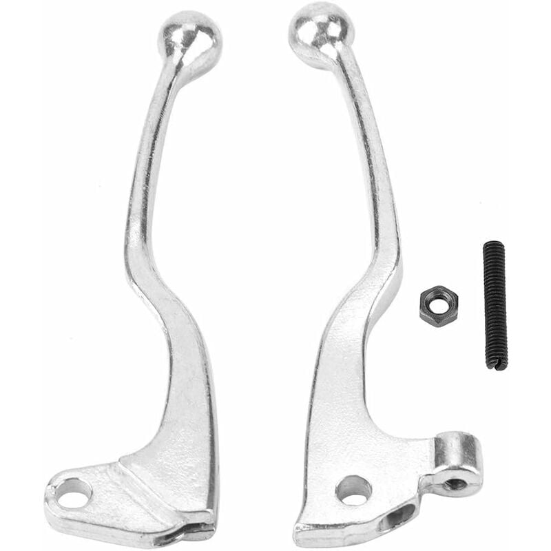 Acheter 1 paire de poignée de frein de moto en aluminium universelle pour  Modification de moto poignée de levier de frein à tambour d'embrayage de  moto