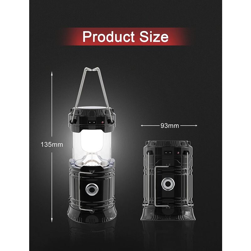 Beieverluck Lot De 10 Petites Lampes De Poche LED Avec Clip