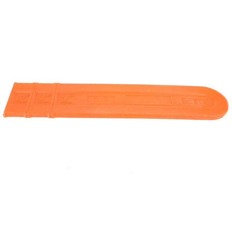 Diarypiece Housse Protection Lame Tronçonneuse - 12 à 20 Pouces - Couvercle Rail Plastique Rouge