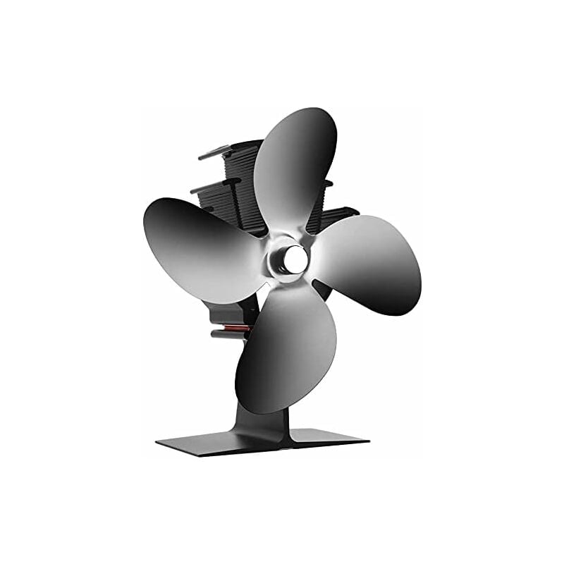 Mini ventilateur silencieux pour poêle à bois, Ecofan silencieux,  distribution de chaleur domestique, ventilateur de cheminée, silencieux,  lame 3/4, 62