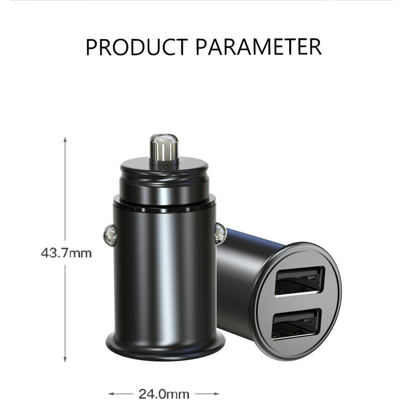 Chargeur de voiture rétractable 4 en 1 120W, câble USB type C, charge  rapide, adaptateur allume-cigare, pour iPhone, Xiaomi, Huawei, Samsung -  AliExpress