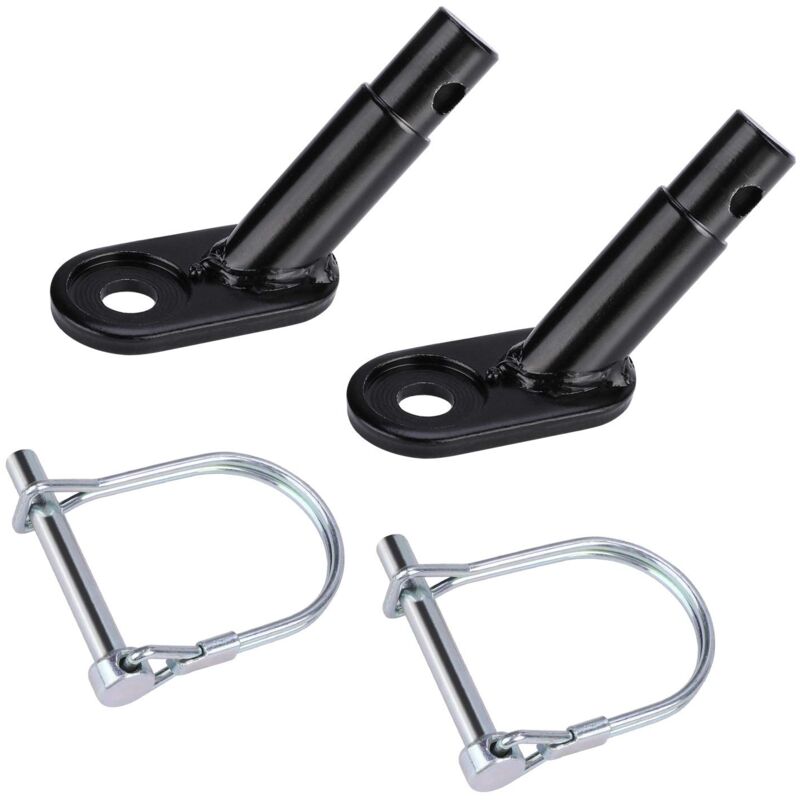Pack de 2 remorques d'attelage de vélo, remorques de vélo, attelage de