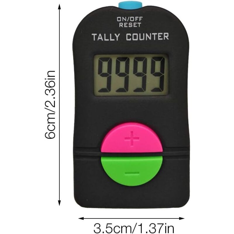 Compteur Manuel, Clicker Pour Compter, Réglable Digital Tally Counter