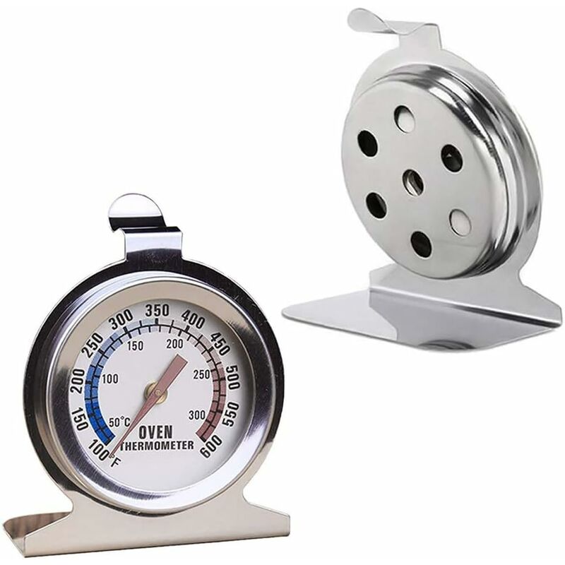 Thermomètre De Four En Acier Inoxydable – Cadran Clair 0-300°C – Pour Four électrique, Gaz, Bois, Grille-pain