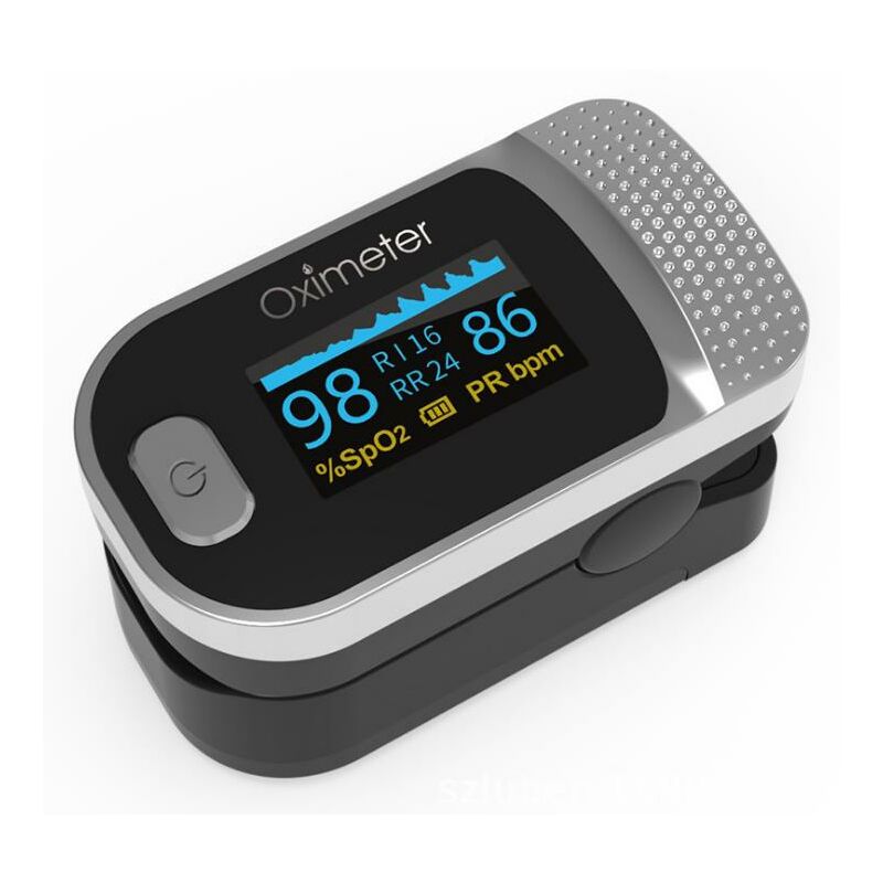 Oxymètre, oxymetre de doigt avec alarme, mesures précises de saturation en  oxygène, saturometre avec moniteur de fréquence cardiaque simple, oxymetre