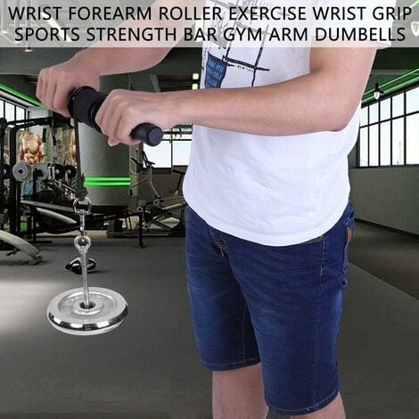 Accessoire de musculation poignée pour les avant bras Wrist roller