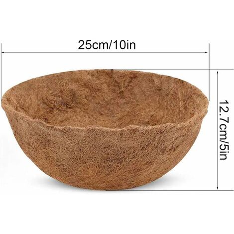 Rouleau Doublure Coco 30x100 Cm - Lot De 2 Tapis Fibres De Coco Bio, Paillis, Protection Hivernale Plantes - 8