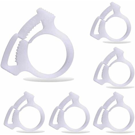 Lot de 6 pinces de fixation B15 pour tuyau de balayage de piscine – ABS haute qualité – Installation facile – Compatible nettoyeurs Polaris 180 280 360 380 480 (1/5)
