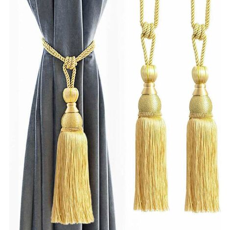 ANSNOW Embrasses De Rideau De Fenêtre Tricotées À La