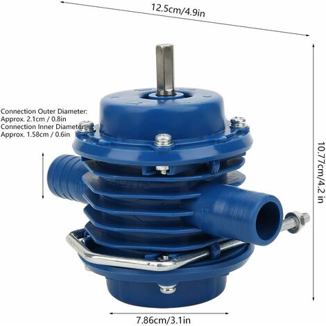 SPR Mini Pompe à Eau Centrifuge Auto-amorçante Portable Jardin - 8