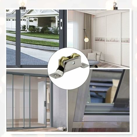 ROUE SUSPENDUE POUR Porte Coulissante Roues De Grange Rail Poulie EUR