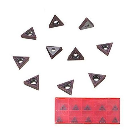 Cales En Carbure De Tungstène MW0804 - Lot De 10 Pièces Pour Porte-outils WNMG0804 - Haute Résistance à L'usure