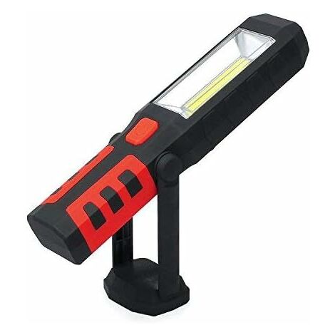 Eecoo Lampe De Travail COB Baladeuse LED Ultra Lumineuse, USB