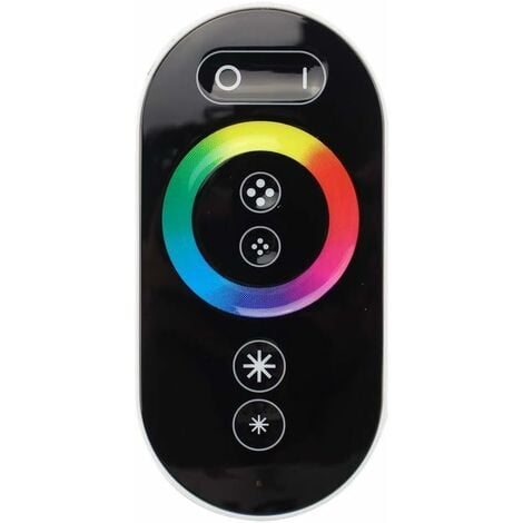 Variateur tactile LED RGB 12 V - 24 V - Interrupteur pour variateur d'intensité pour bandes lumineuses LED