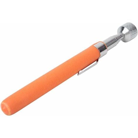 Outil de ramassage magnétique télescopique Aimant télescopique portable  Outil de ramassage de stylo magnétique pour vis écrous broches
