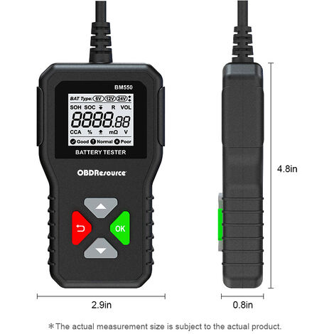 Testeur USB, -t Lcd Testeur USB Détecteur Voltmètre Ampèremètre Testeur de  puissance numérique Testeur Mètre(ut658