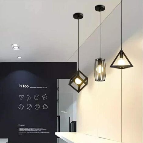 E27 Porte Lampe Suspension, E27 Pendentif Lampes Suspendues Accessoires, E27 Lampe Suspendue Accessoires Avec 1m Câble, pour Bar, Café, Magasin de Vêtements, Maison, Hôtel (Blanc)