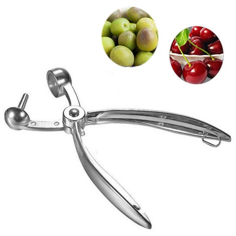 2PCS Denoyauteur a Cerise Olives Pitter Noyaux Extracteur Raisins Cranberries Extracteur de Cuisine Outil Créatif Cuisine Cerise Carottier