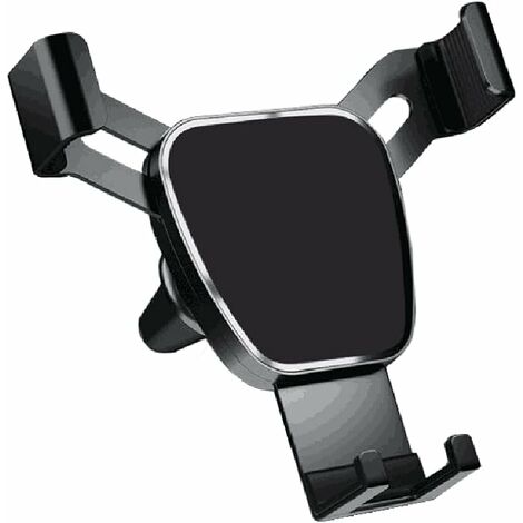Support de Téléphone Portable de Voiture, Support de Téléphone Portable de Voiture Ventilation Support de Voiture Support de Téléphone Portable Antidérapant pour Voiture,Noir