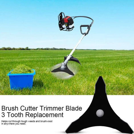Lot De 4 Lames + Bobine De Fil Pour Débroussailleuse - Compatible Zipper, Ryobi, Arebos, Etc. - Pour Coupe Herbe Et Broussailles - 6