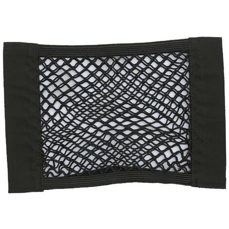 2pcs Filet de Rangement de Coffre, Grande Taille, Filet de Rangement de Voiture, Poche de Voiture Coffre de Voiture en Maille Filet Magic Sticker Bagages Sac, Universel 60 x 25 cm