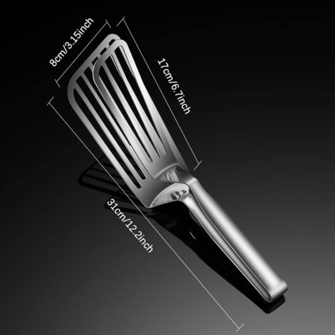 Grande Pince INOX à Roulettes Multifonctions Pour Barbecue - Le SAV