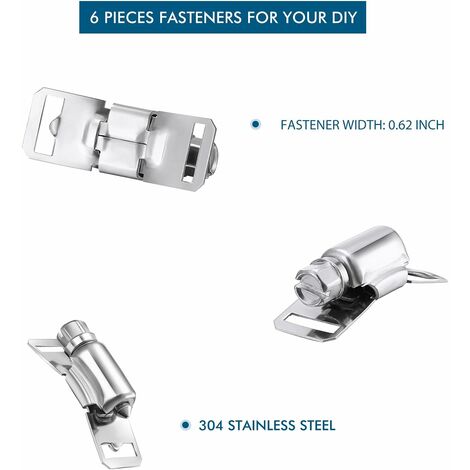 Colliers De Serrage Acier Inoxydable 304 - 9 Pièces 3.5m - Réglables à Vis - Pour Tuyaux, Câbles, Fixation