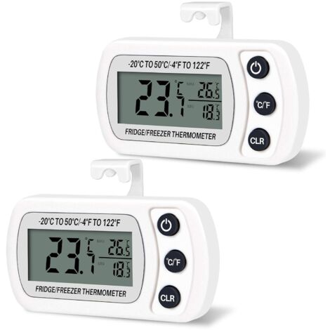 thermomètre pour congélateur et pour réfrigérateur degré celsius +50/-40